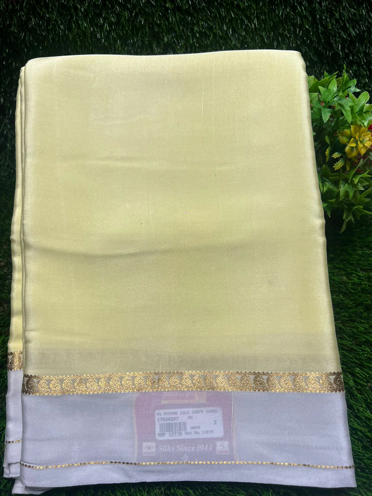 Pure Mysore Silk Saree